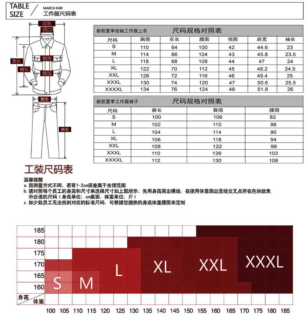 墨绿拼黄色短袖工作服AD09-3(图3)